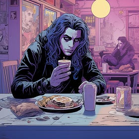 Breakfast with a Vampire