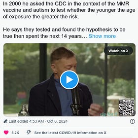 Astonishing Revelation From Dr. Andy Wakefield