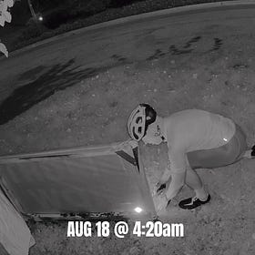 Cyclist sets fire to Trump signs at Raleigh home - $11k+ reward offered