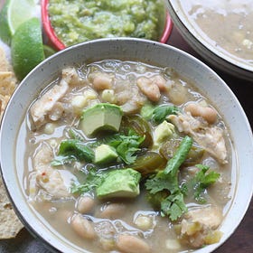 Slow Cooker White Chicken Chili