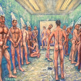 Dan Green, creating art for Gays. 