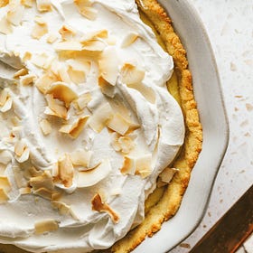 The dreamiest coconut cream pie 