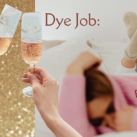 Dye Job 1: Pink, Gold, Berry Blush