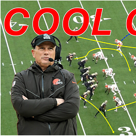Cool Clips: Cleveland Browns' Inverted 2 vs. the Saints' Shanahan Style Offense.