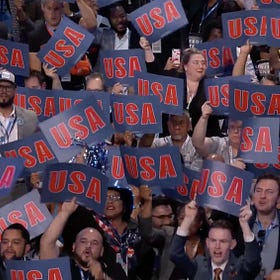 The Democrats embraced patriotism after all 