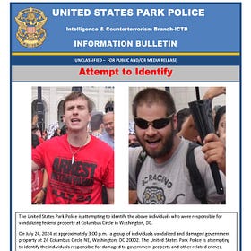 Police seek information regarding DC flag-burner spotted at NC anti-police protest