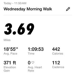 February 7 - 3.69 miles