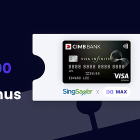 Max + SingSaver = 🇯🇵 Your free ticket to Japan with CIMB Card 🇯🇵