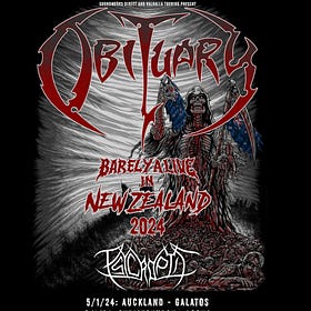 Gig Review: Death To All But Death Metal, But Also Smiles All Around - Obituary Delivers The Goods, Looks Fucking Stoked About It And Everyone Generally Has A Very Good Time