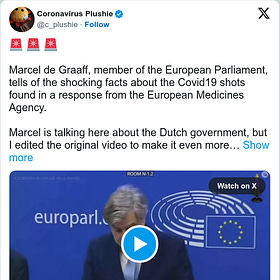 EU Vaccination Scandal: The Government and All Political Parties That Supported This Should Be Held Accountable for Their Lies and Fraud – Dutch MEP 