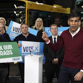 ‘Let's go and smash it!’ - Sunak's core message to voters has already started to unravel