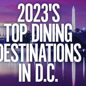 The Nation's Capital Gets New Restaurants Added to Michelin Guide