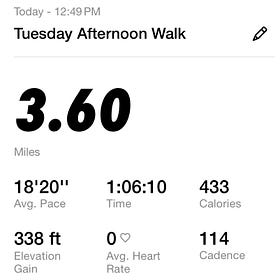 January 9 - 3.60 miles