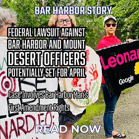 Federal Lawsuit Against Bar Harbor and Mount Desert Officers Potentially Set For April 