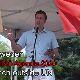 WATCH: My speech outside UN exposing Agenda 2030 