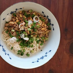 Dan Dan Noodles with Szechuan Chilli Oil