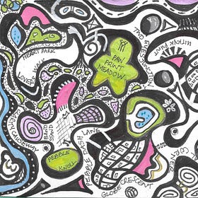 Personal Atlas: Of zines and treasure hunt maps