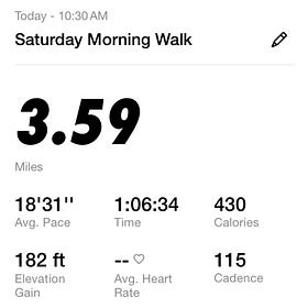 February 3 - 3.59 miles
