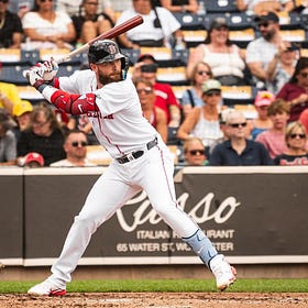 Trevor Story began rehab stint with WooSox, batted second and the DH vs. Toledo Mud Huns