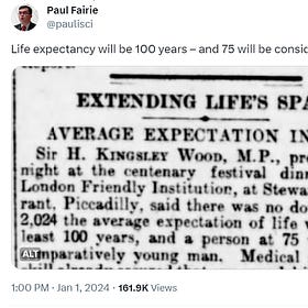 What Are (and Were) the Chances of Living to 100? 
