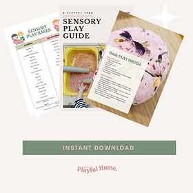 How to plan and prepare for sensory play 