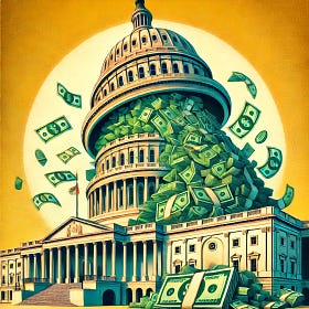 U.S. Government Spending Like a Drunk Sailor Since 1950