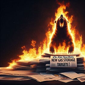 The bear roars!