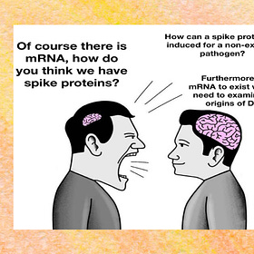 There is NO mRNA in the Shots!