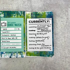 Daily Pages 02/05/24: Currently Watching Good TV 