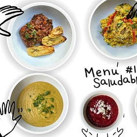 MENÚ SALUDABLE #13. Julio 🇻🇪