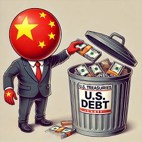 China's Holdings Of U.S. Debt Now Lowest In Decades