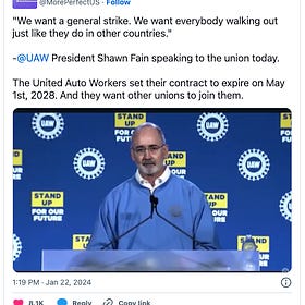 Shawn Fain Has Ambitions Larger Than The Labor Movement