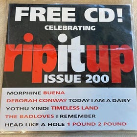 Only CDs Is Sounding Like These # 5: FREE CD! Celebrating Rip It Up Magazine Issue 200 (1994)