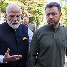 Cosa c'è dietro la visita di Modi a Zelensky