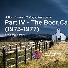 Part IV - The Boer Case (1975-1977)