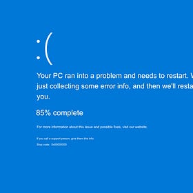 Blue Screen of Death