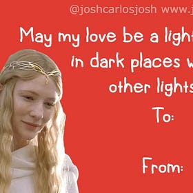 Lord of the Rings Valentines — Vol. III