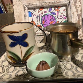 A Cozy Beginning: Stories Brewed with Coffee and Chocolate - musings with a brush and a pencil in my hand