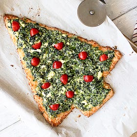 Spinach Dip Christmas Tree