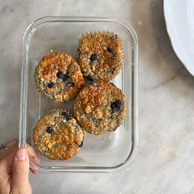 Rose Garden: Protein Blueberry Muffins