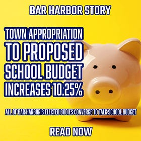 Town Appropriation to Proposed School Budget Increases 10.25%