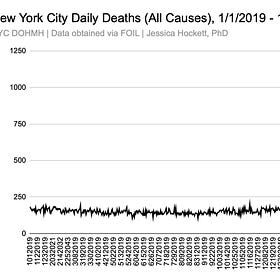 Where Is the Proof that Over 37,000 People Died in New York City in 11 Weeks? 