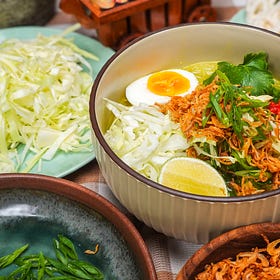 Indonesian-style Soto Ayam - a warm remedy for the soul