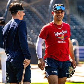 Nick Sogard & Nick Yorke swung hot bats for the WooSox in June