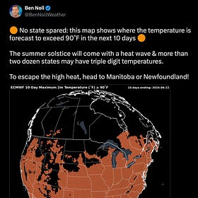 📈 Heating up! Summer outlook update