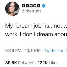 "I Do Not Dream of Labor"