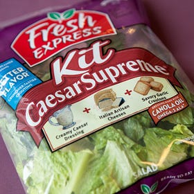 It's me, the unopened salad in your fridge