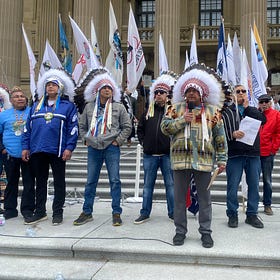 First Nations unity displayed at rally against Alberta separatism