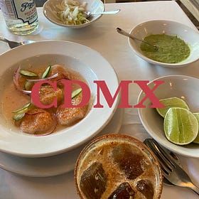 Mexico City food diary