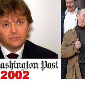 Who created putin? 2002 - Alexander Litvinenko's letter to The Washington Post - Eng/ Rus/ Ita